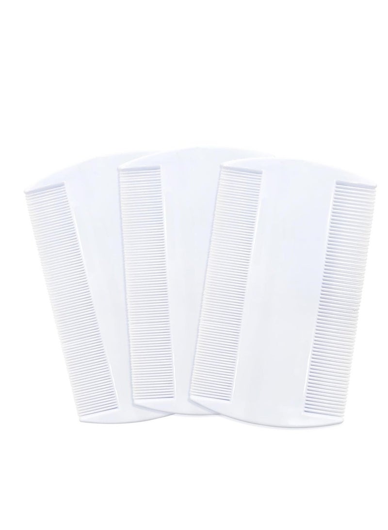 Double-sided comb for removing head lice, nits and fleas, 6 pieces - Image 2